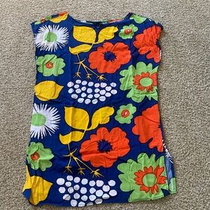 Marimekko x Target floral tunic top